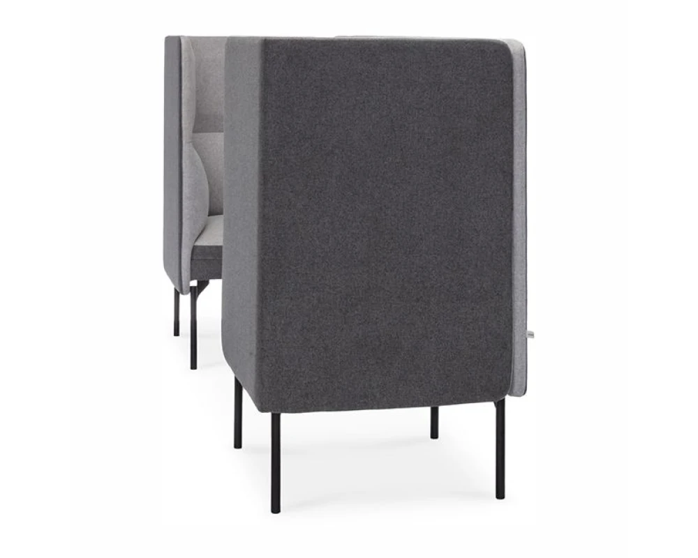 Кресло с акустической перегородкой и столиком Toronto
