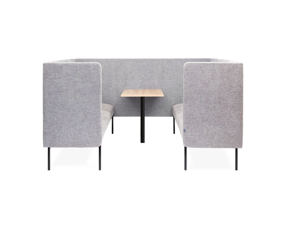 Кресло с акустической перегородкой и столиком Toronto