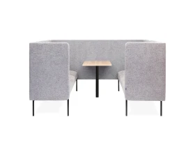 Кресло с акустической перегородкой и столиком Toronto images