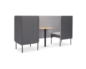 Кресло с акустической перегородкой и столиком Toronto images