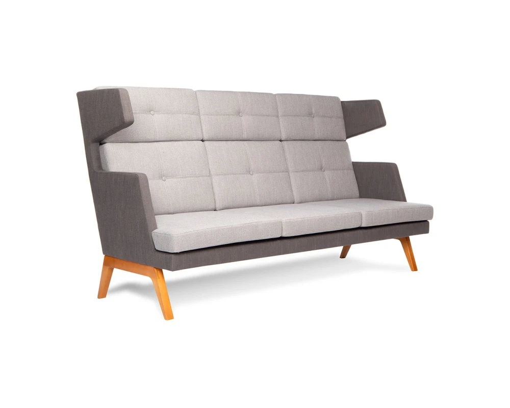 Диван трехместный с высокой спинкой Dallas