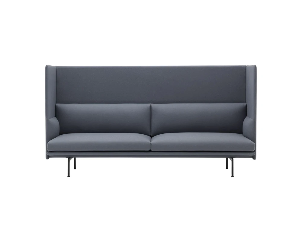 Диван трехместный с высокой спинкой Pratt