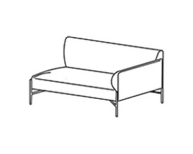 Двухместная секция, п/л слева Toscana images