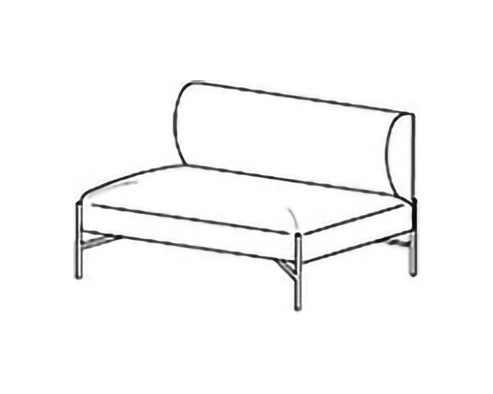 Двухместная секция Toscana