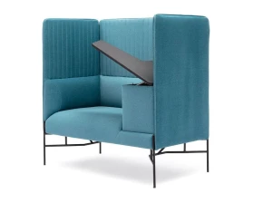 Кресло со столиком слева с высокой спинкой Toscana images