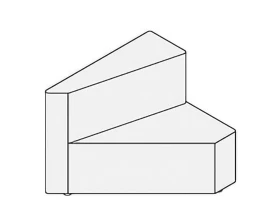 Модуль со спинкой слева Ollie images