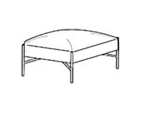 Пуф одноместный Toscana images