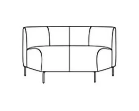 Секция угловая с внутр. углом 45 Fold images