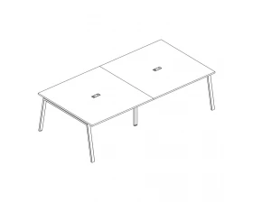 Стол 280 с опорами TRE для переговоров A4.PRO images