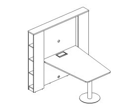 Стол для переговоров откидной A4.PRO images