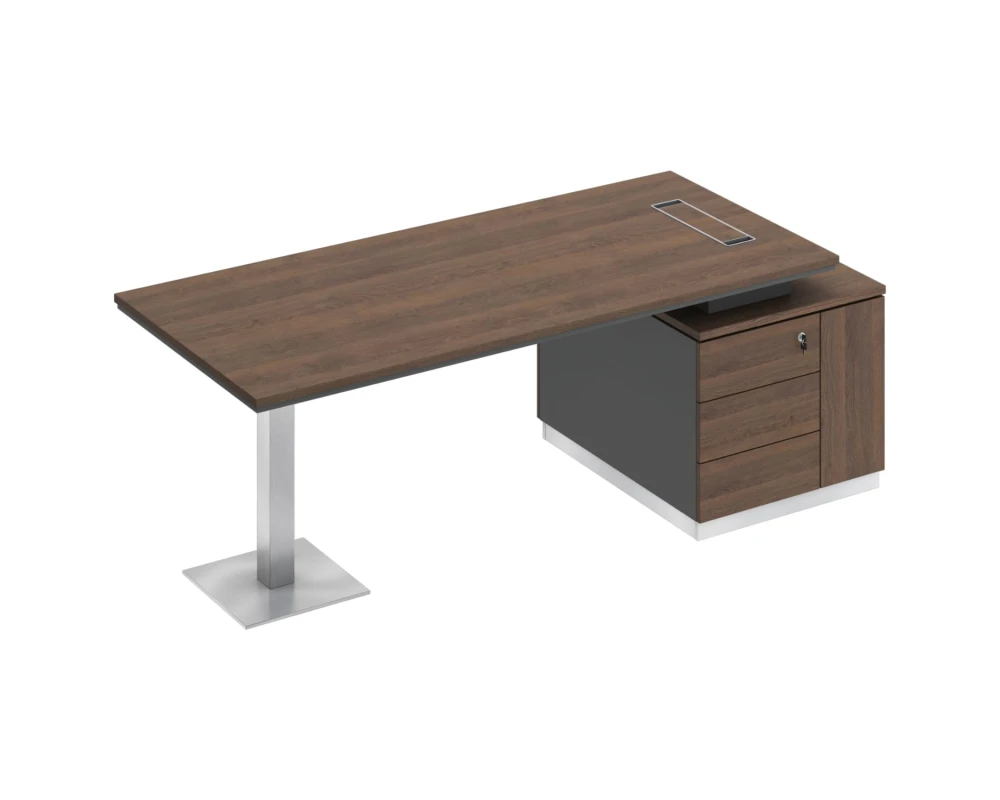 Стол на опорной тумбе City