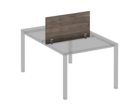 Экран для рабочей станции 100 на сером металлокаркасе Комфорт КФ images