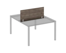 Экран для рабочей станции 120 на белом металлокаркасе Комфорт КФ images