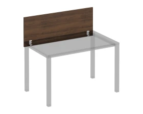 Экран для стола 120 на белом металлокаркасе КФ фронтальный Комфорт КФ images