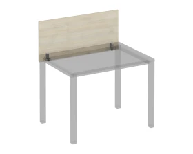 Экран для стола 120 на сером металлокаркасе КФ фронтальный Комфорт КФ images