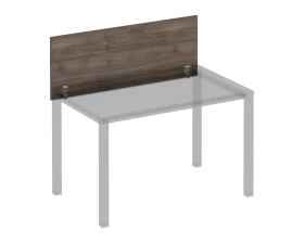 Экран для стола 120 на сером металлокаркасе КФ фронтальный Комфорт КФ images