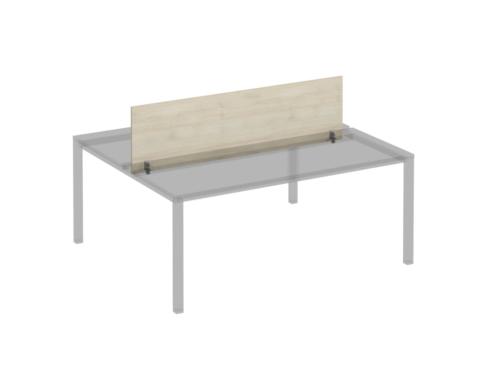 Экран фронтальный с кронштейнами для станции 180 на сером каркасе Комфорт КФ