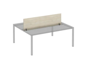 Экран фронтальный с кронштейнами для станции 180 на сером каркасе Комфорт КФ images