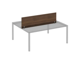 Экран фронтальный с кронштейнами для станции 180 на сером каркасе Комфорт КФ images