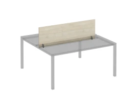 Экран с кронштейнами фронтальный для станции 160 на сером каркасе Комфорт КФ images