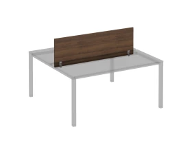 Экран с кронштейнами фронтальный для станции 160 на сером каркасе Комфорт КФ images