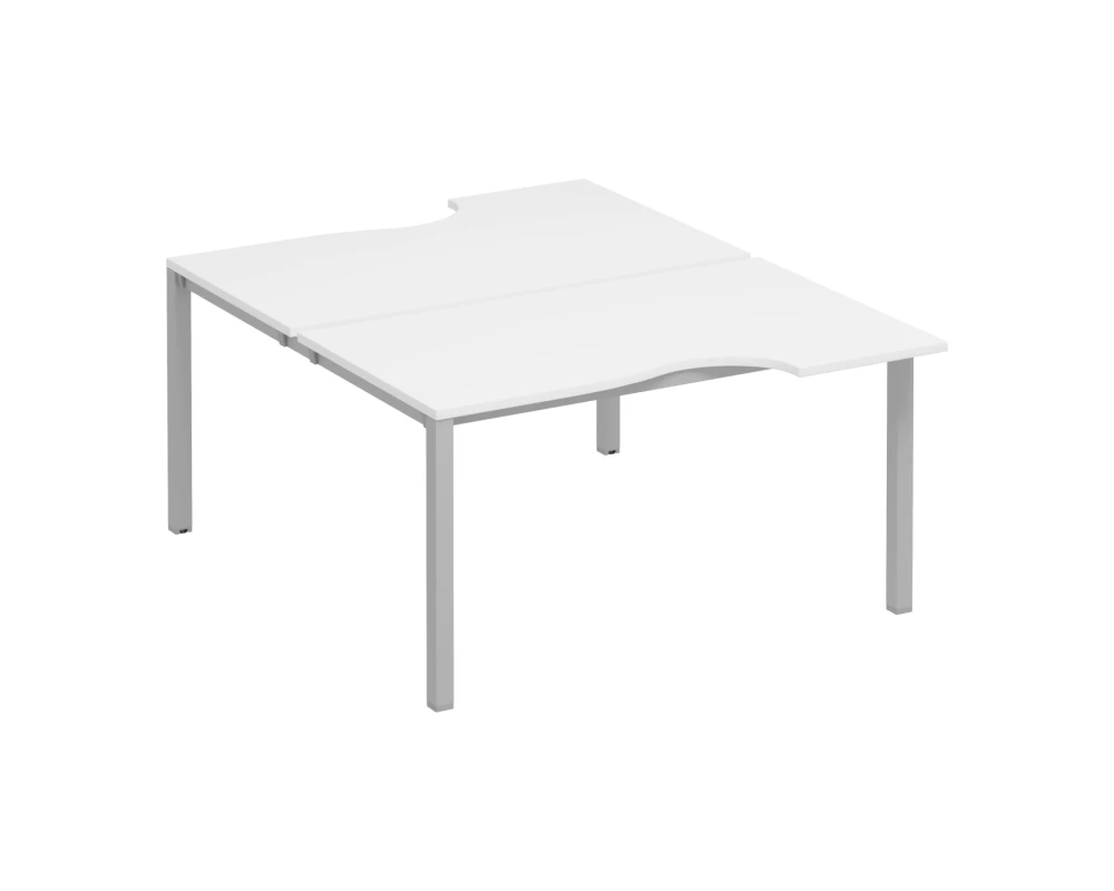 Рабочая станция со столами на каркасе КФ (2х140) Комфорт КФ