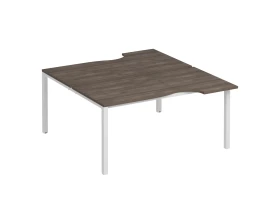 Рабочая станция со столами на опорах КФ (2х160) Комфорт КФ images