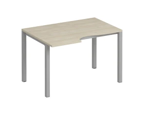 Стол эргономичный левый на металлокаркасе 160 Комфорт КФ images