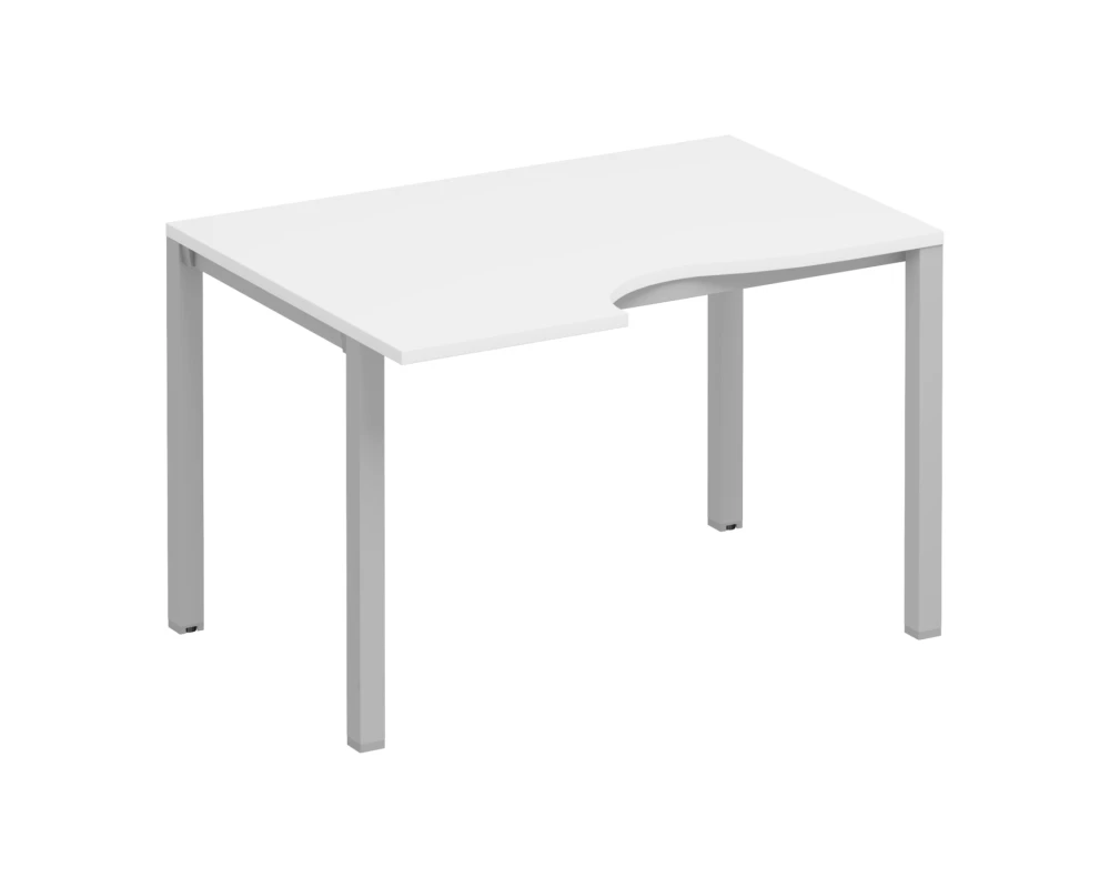 Стол эргономичный левый на металлокаркасе 160 Комфорт КФ