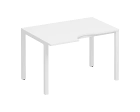 Стол эргономичный левый на металлокаркасе 160 Комфорт КФ images