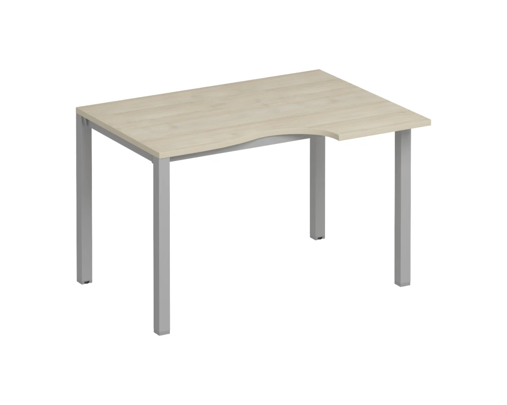 Стол эргономичный правый на металлокаркасе 160 Комфорт КФ