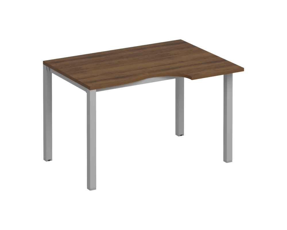 Стол эргономичный правый на металлокаркасе 160 Комфорт КФ