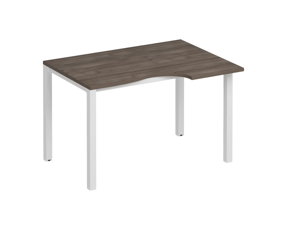 Стол эргономичный правый на металлокаркасе 160 Комфорт КФ