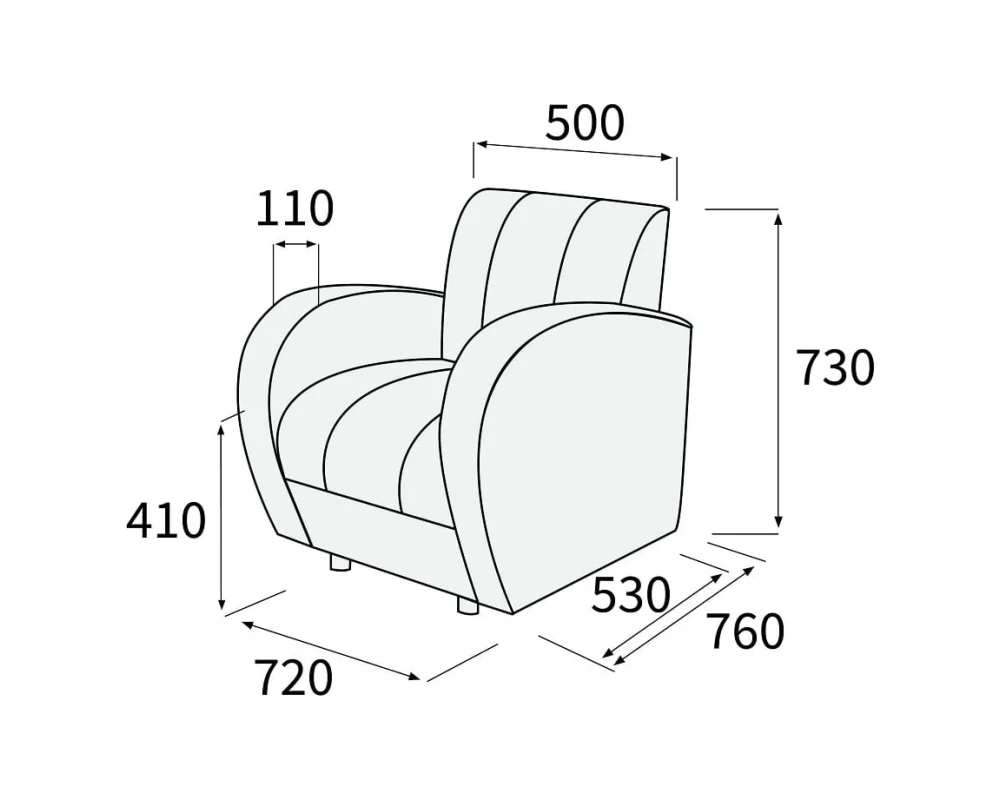 Кресло Альфа Люкс