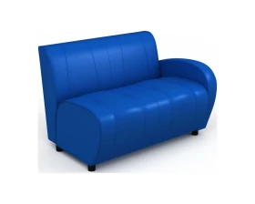 Модуль 2-хмест. с правым подлок-ком Альфа Люкс images