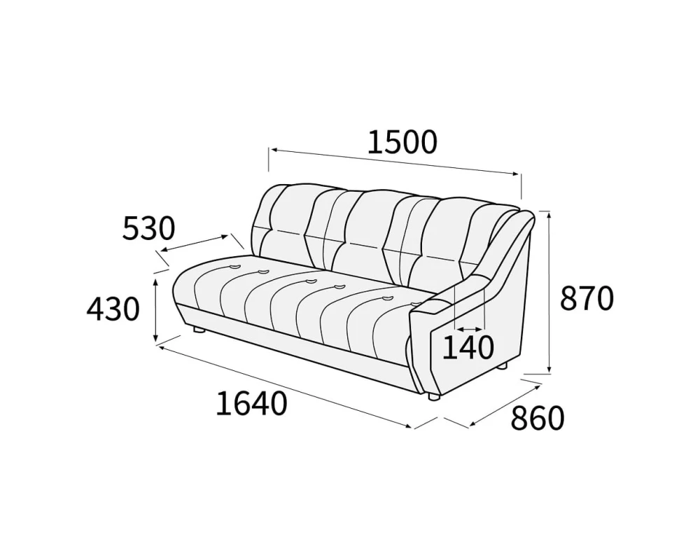 Модуль 3-х мест. с лев./прав. подл-ком Альфа