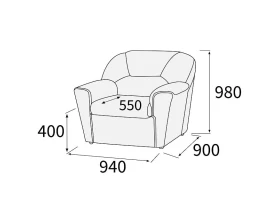 Кресло Дельта Лайт images