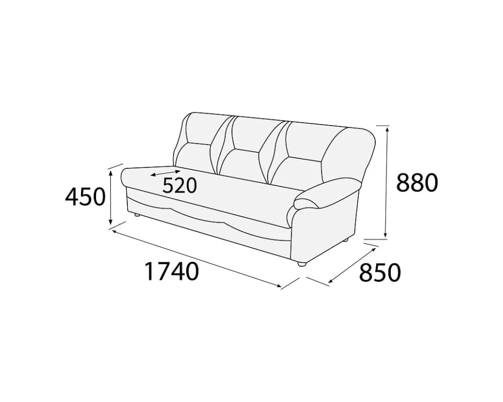 Модуль 3-х мест. с лев./прав. подл-ком Дельта