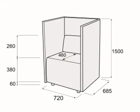 Кресло купе Гамма купе images