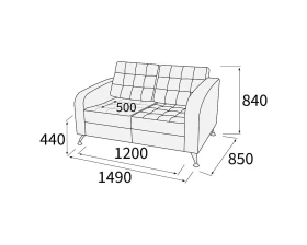 Диван 2-х местный Марс images