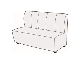 Модуль 3-х местный без подлокотников Мемфис images