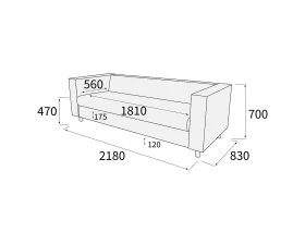 Диван 4-х местный Меркурий images