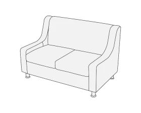 Диван 2-х местный МирЭль images