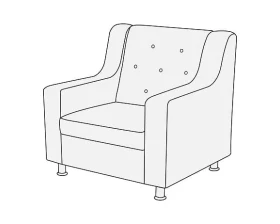 Кресло МирЭль Люкс images