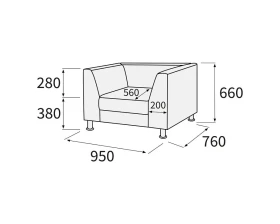 Кресло Омега-люкс images