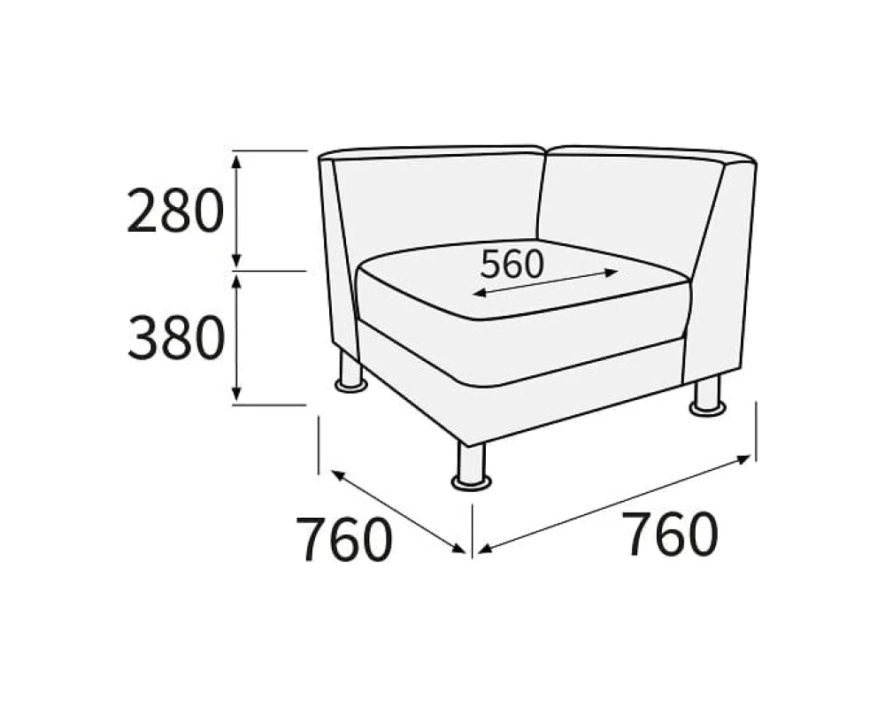 Модуль угловой Омега-люкс