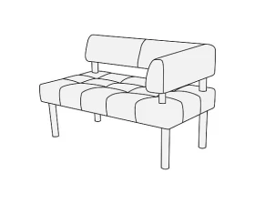 Модуль 2-х мест. с лев./прав. подл-ком Спринт images