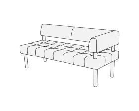 Модуль 3-х мест. с лев./прав. подл-ком Спринт images