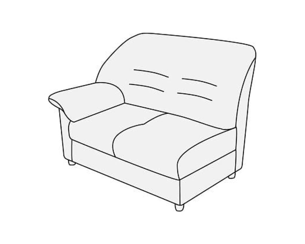 Модуль 2-х мест. с лев./прав. подл-ком Премьер