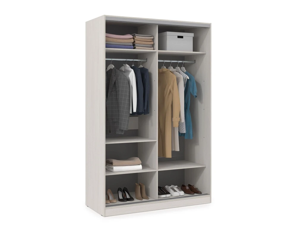 Шкаф-купе 2-дверный (1204*600*2201) ШКДД.12.3 КОМФОРТ / COMFORT